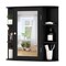 Wall Mounted Mirror Storage Cabinet with Shelves for Bathroom